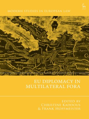 cover image of EU Diplomacy in Multilateral Fora